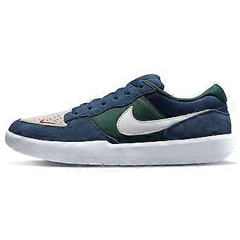 Nike SB Force 58 Vielseitige Low-Top-Skateboardschuhe Unisex Blau Grün CZ2959-402