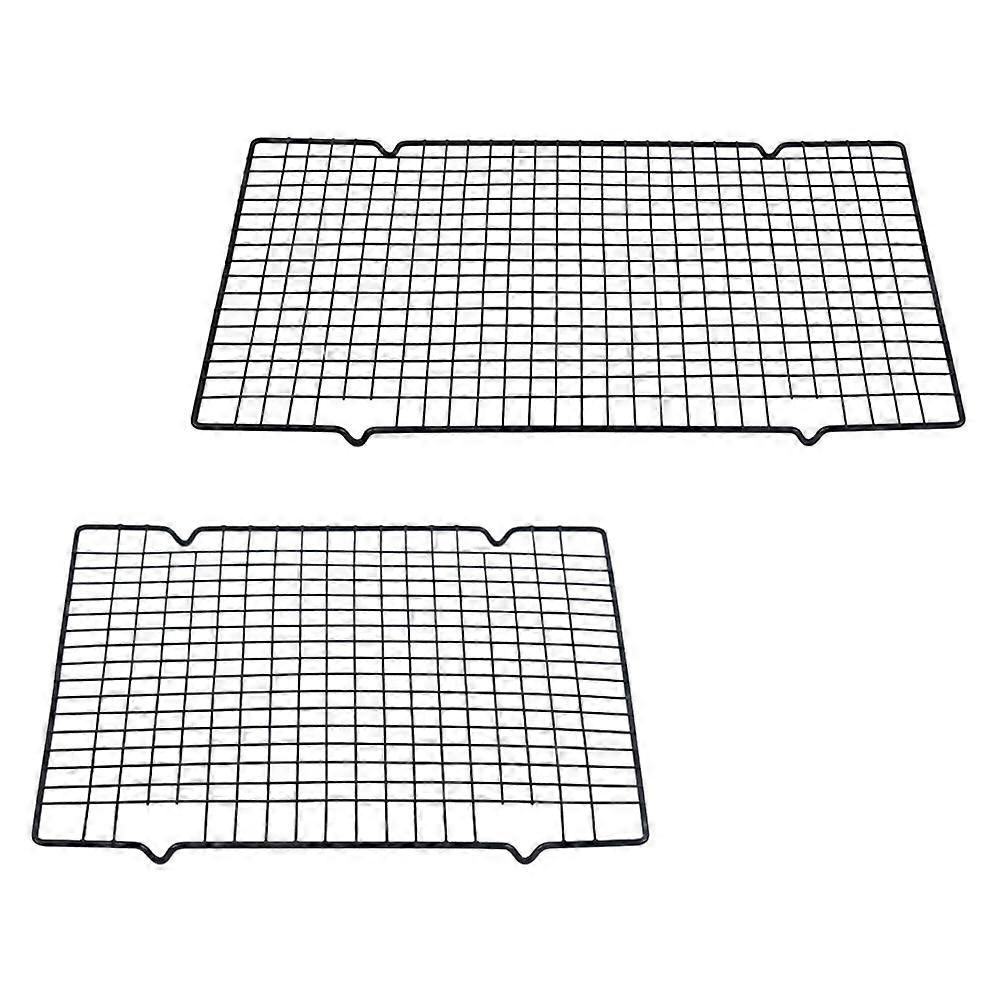 Cake Cooling Rack for Baking 2Pcs Nonstick Rectangle Design Kitchen Gadget