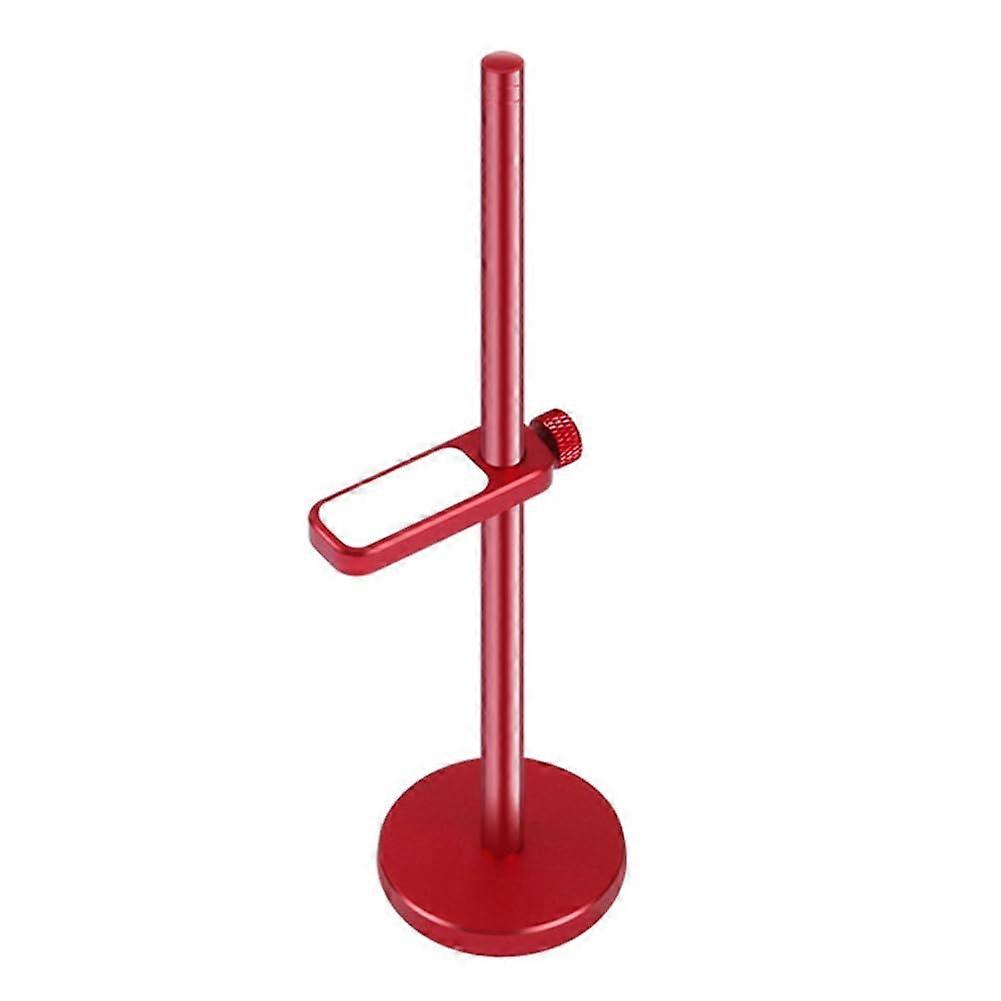 Adjustable Aluminum GPU Support Bracket with Magnetic AntiSag Design and ScratchProof Pads Red