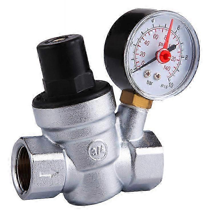 Adjustable 3/4 Inch Water Pressure Reducer
