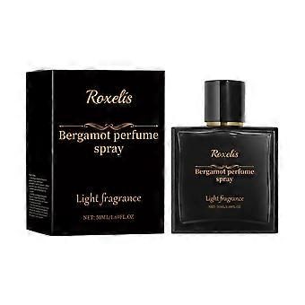 2pcs Bergamot Light Fragrance Perfume Spray, Niche Fresh Natural Fruity Scent, Long - lasting, Portable Spray Perfume