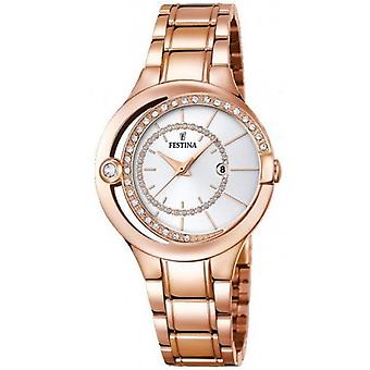 Festina Mademoiselle Quartz Analog Women's Watch with Stainless Steel Bracelet F16949/1