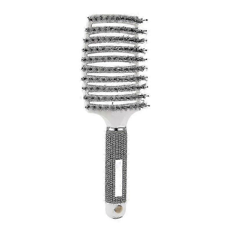 Curved Bristle Curl Comb Nine Rows