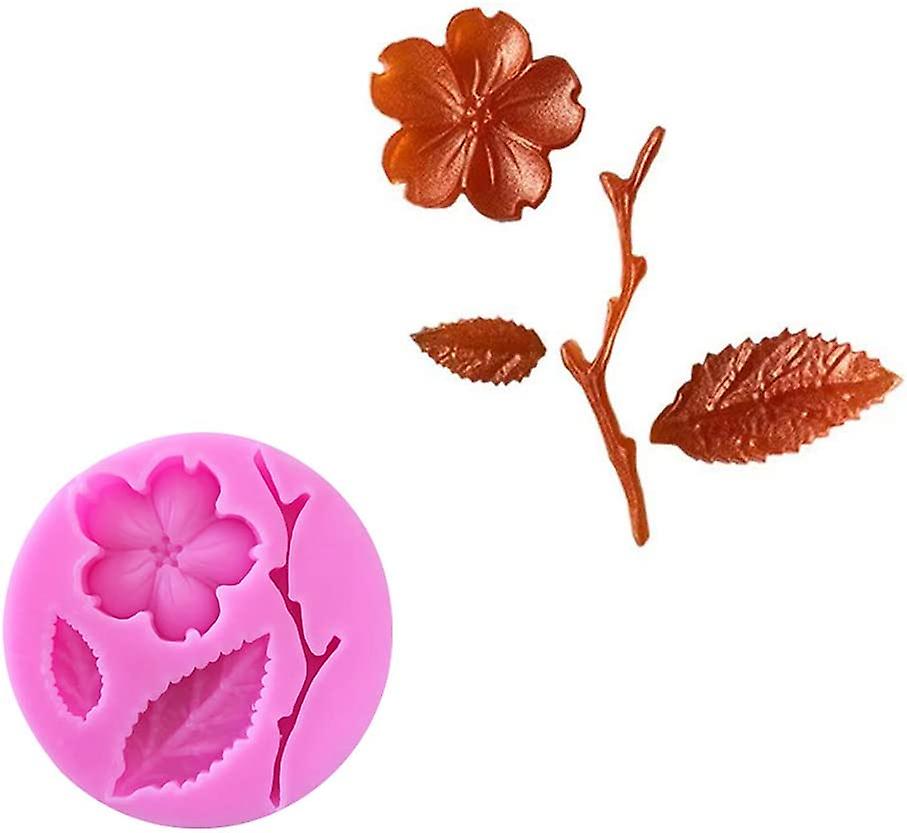 3D Rose Flower Silicone Molds Cake Decorating Tools Plumeria Daisy Fondant Mold Candy Clay Chocolate Gumpaste Moulds
