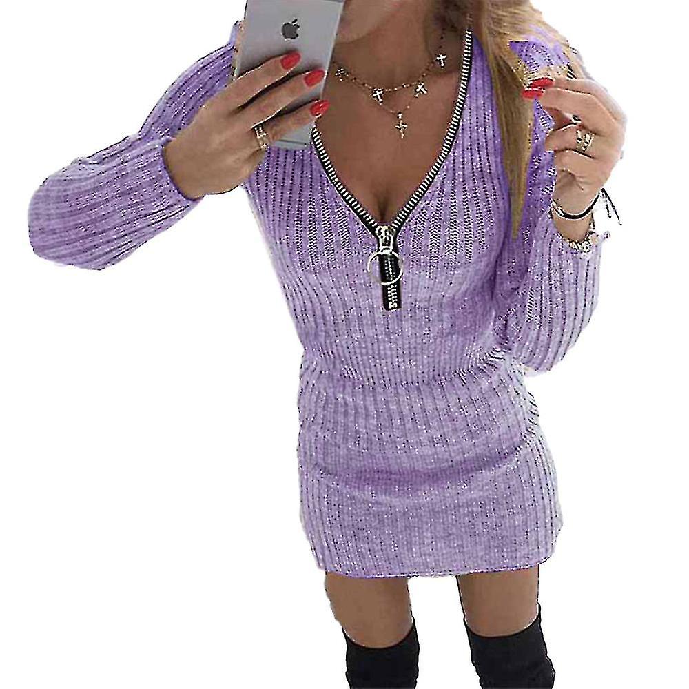 slim fit dress slacks Aline Tight Knit Sweater Dress-FINAL Sale main image 0