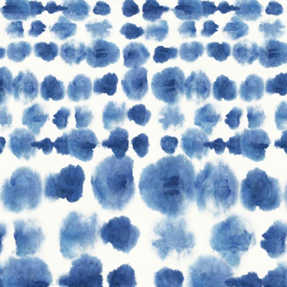 Indigo Tie Dye II Poster