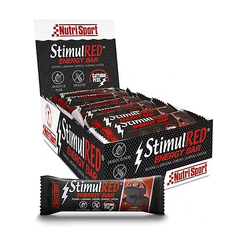 Box of stimul red bars 24 bars of 40g (Chocolate)