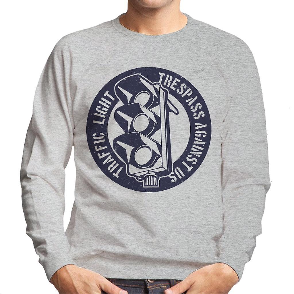 Lyskrysset menns Sweatshirt