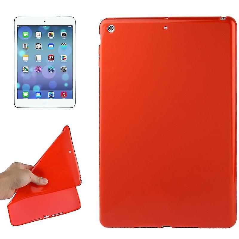 Smooth Surface Tpu Protective Case For Ipad Air(red)