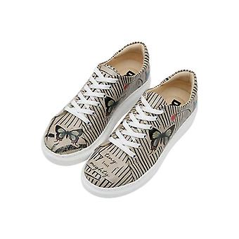 Women Vegan Leather Black Casual Shoes - Pure Grace Design