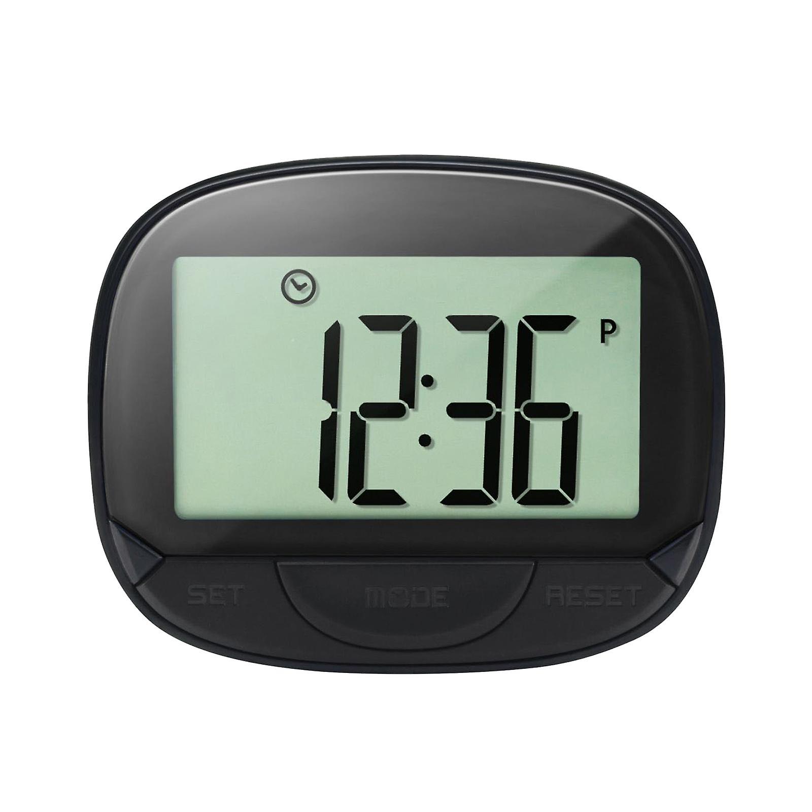 Multi-functional Step Counter 3D Pedometer with Clip for Fitness Tracker for Tracking Steps /
