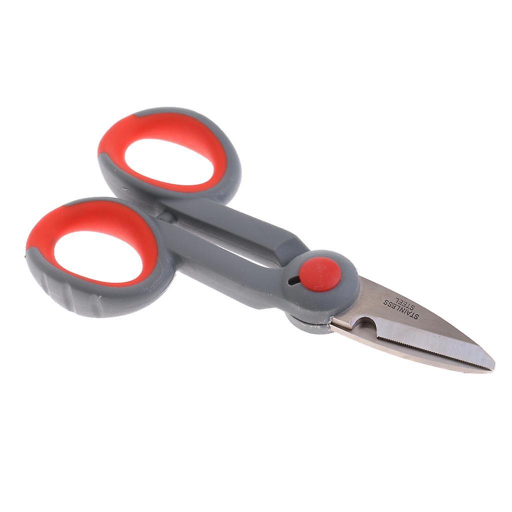 Multi Function Portable Fishing Scissors Line Cutter Shears Fishing Tools