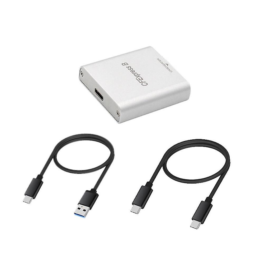 Ph862 Cfexpress Cfe Card Reader With Type-a To C Cable+type-c To C Cable Usb3.1 Gen 2 10gbps Card R