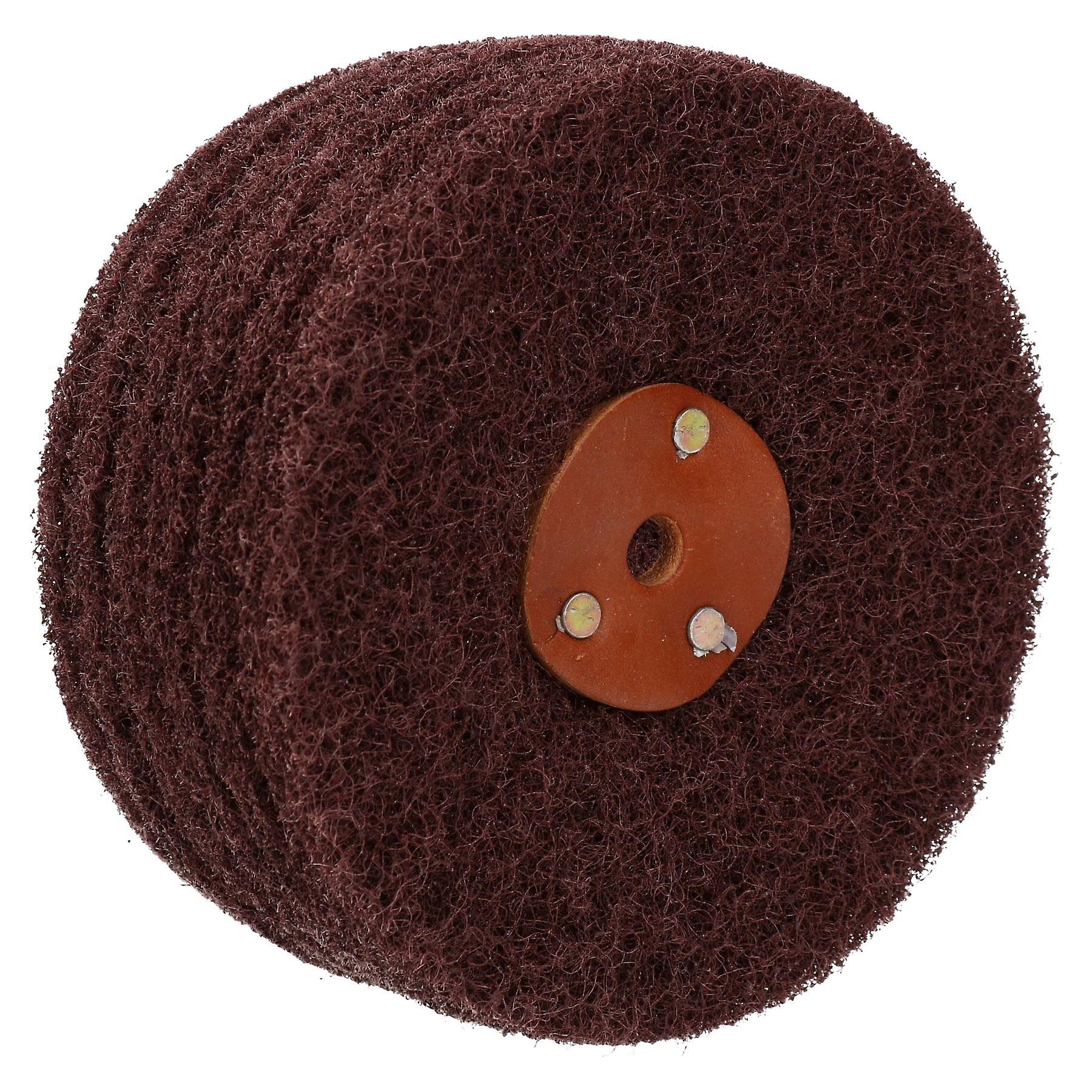 Medium Abrasive Scotch Mop Rust Paint Removal Remover Polishing 6" x 6 Row