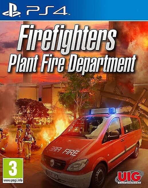 Firefighters Plant Fire Department (PS4) - New & Sealed