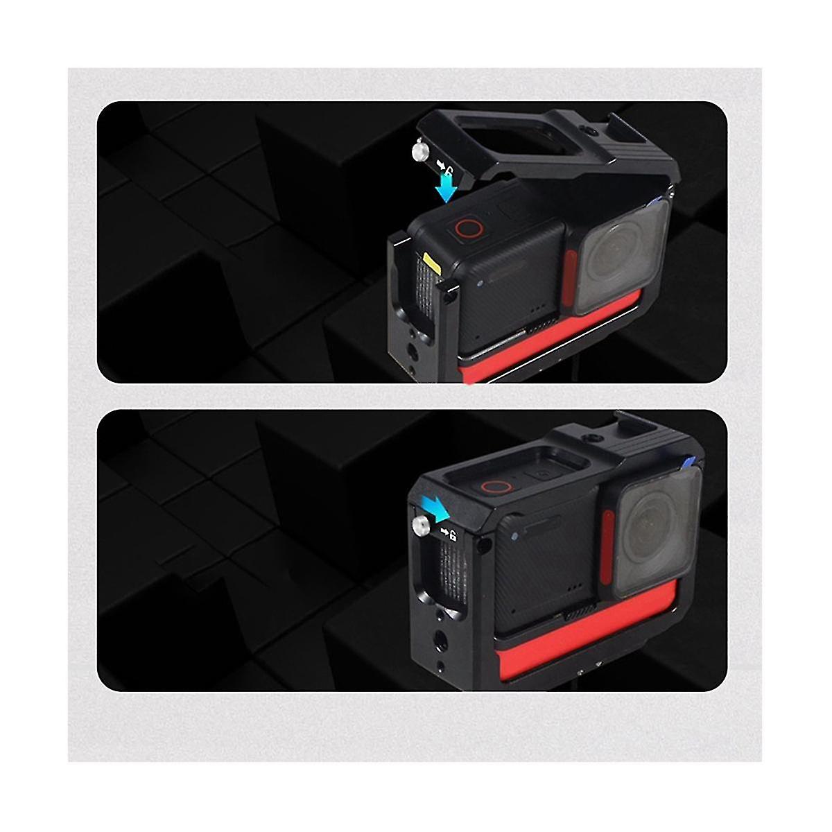 For Metal Rabbit Cage Multi Cold Expansion Flash Mount Magnetic Folding Cage Protective Frame,a