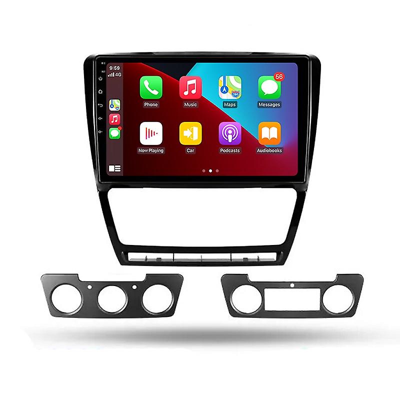 Wireless CarPlay Android Auto Radio for Skoda Octavia 2 A5 2008 - 2013 4G Car Multimedia GPS 2din