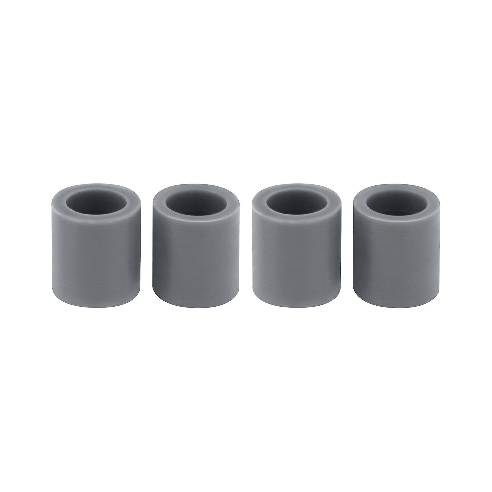 4Pcs Rubber Rollers Durable Rubber Roller Wheel for Electric Cutting Machine Gray