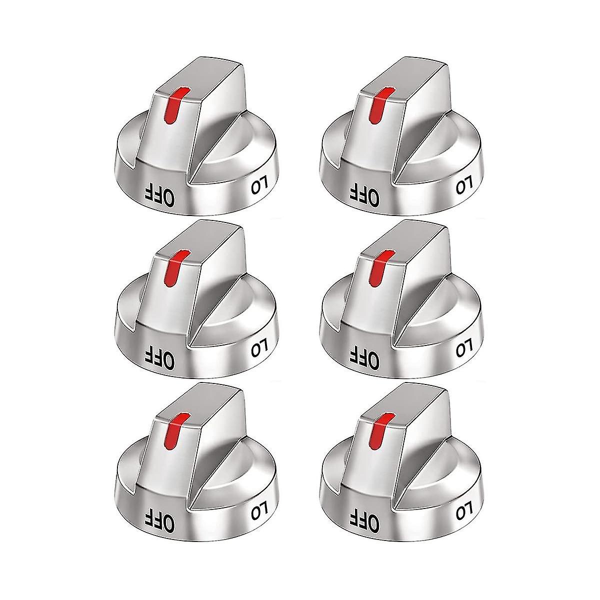 6pcs Dg64-00473a Ultra Durable Control Knobs Replacement Stove Burner Oven,stove Knobs Gas Range