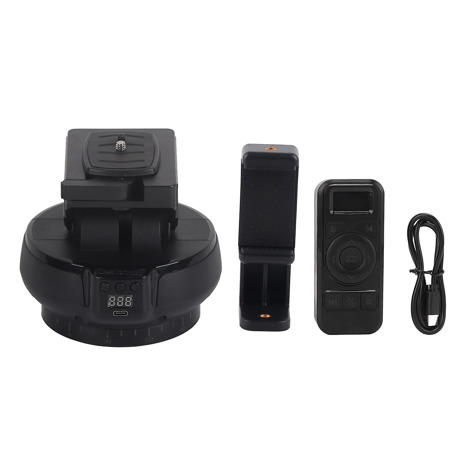 2.4G Motorized Pan Tilt Tripod Head with Remote Control for Cell Phone Camera