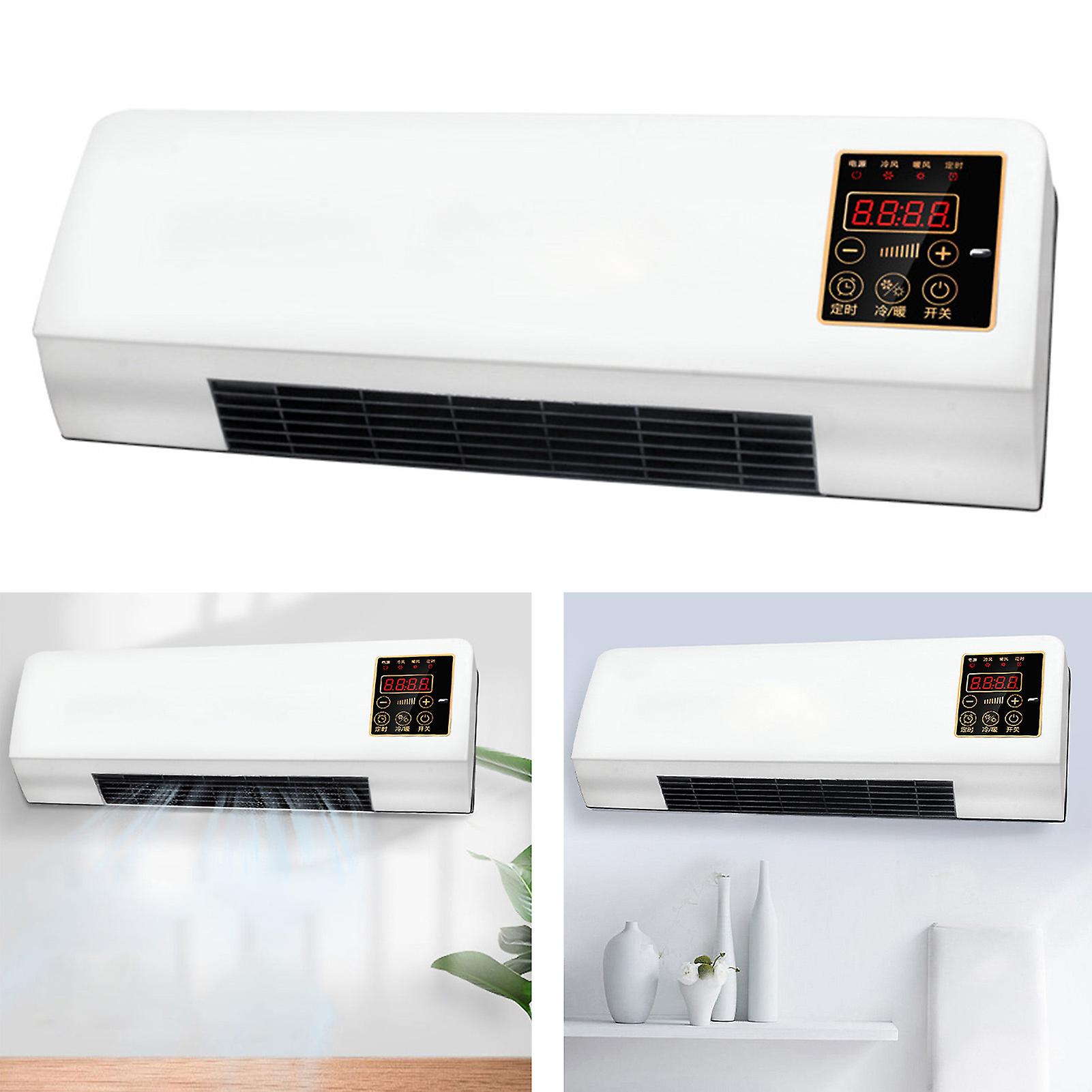 Air Conditioner 1800W Multiple Gear Cooling Heating Remote Control Touch Adjustment Mini Air Conditioning