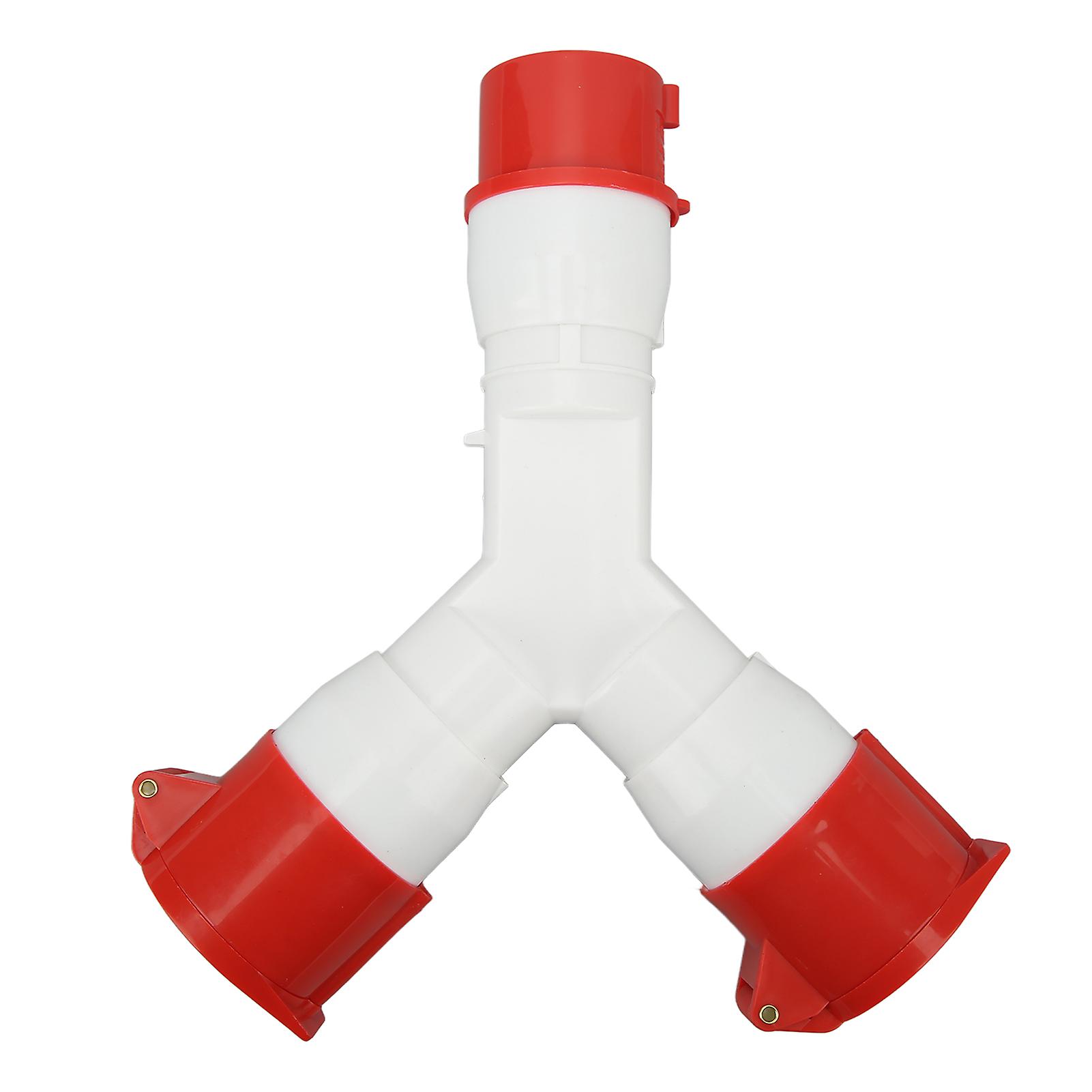 3 Way Industrial Plug 5 Core 3P N E 16A IP44 Waterproof Y Type Aviation Socket 380-415V Heavy Duty Multifunctional