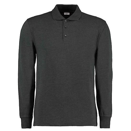 Kustom Kit Férfi Piké Hosszú Ujjú Pólóing