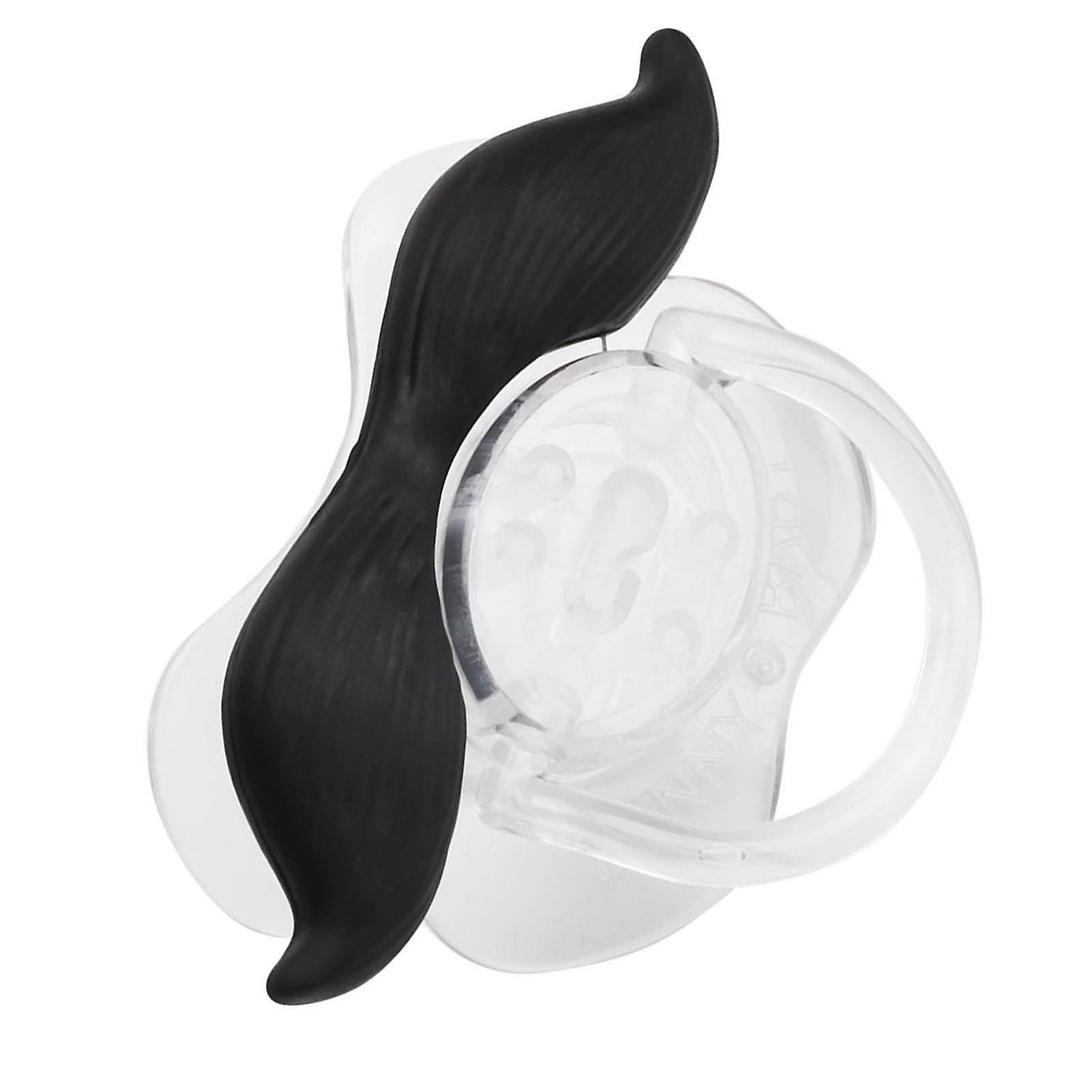 Cute Mini Portable Pacifier Food Grade Silicone Environmentally Friendly 7 Gentlemen