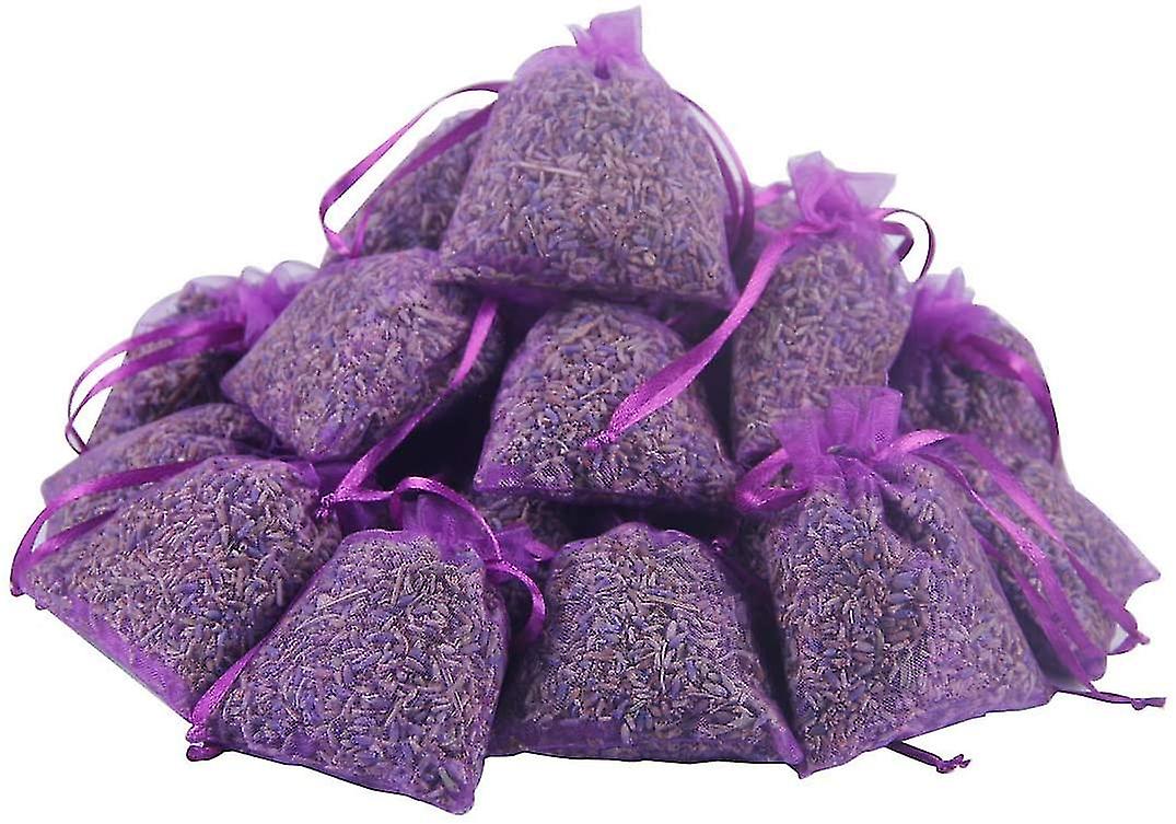 Lavender Bud Sachets - 12 Packets 100% Natural