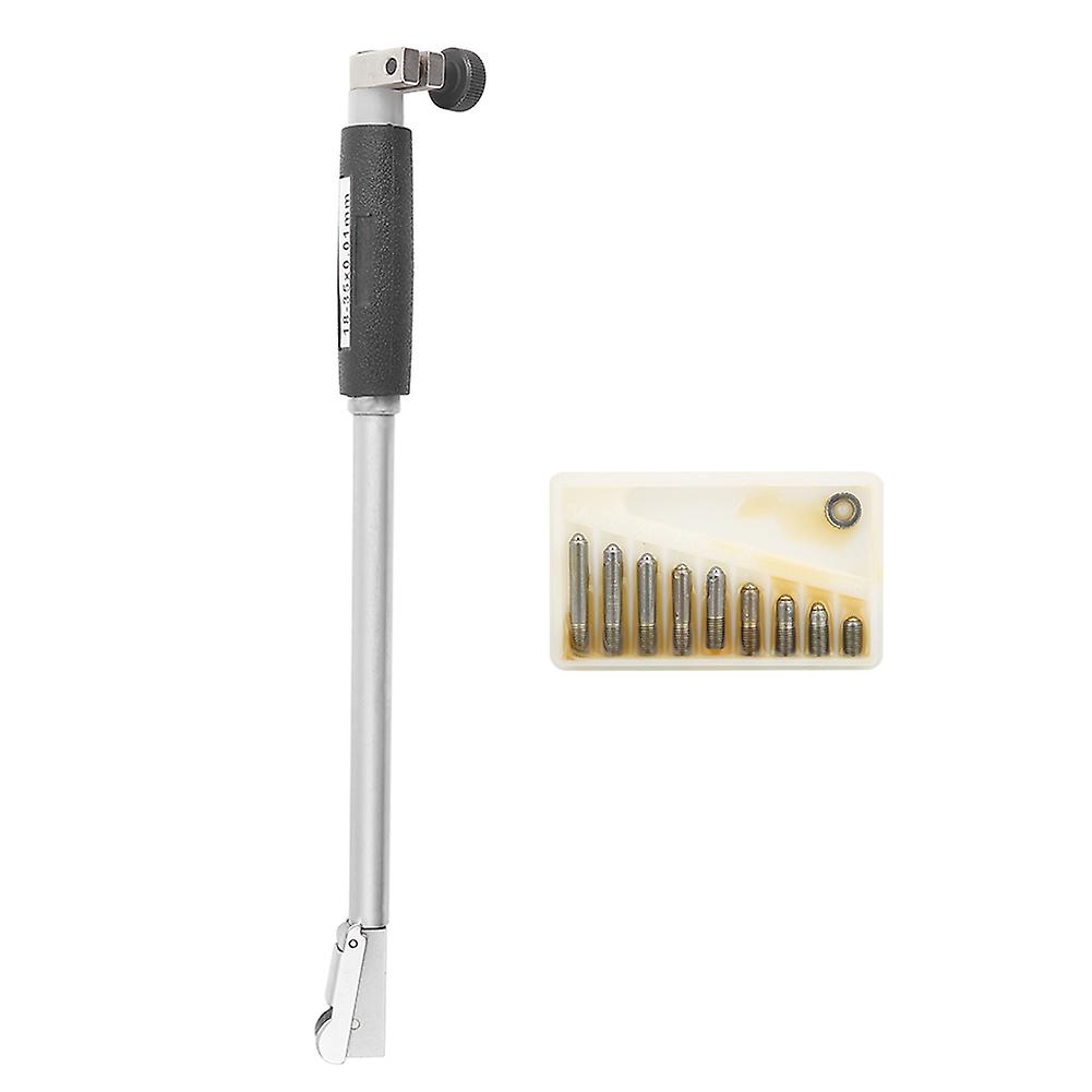 High Precision Aluminum Alloy Dial Bore Gauge with 9 Side Measuring Heads 18-35mm 18-35mm
