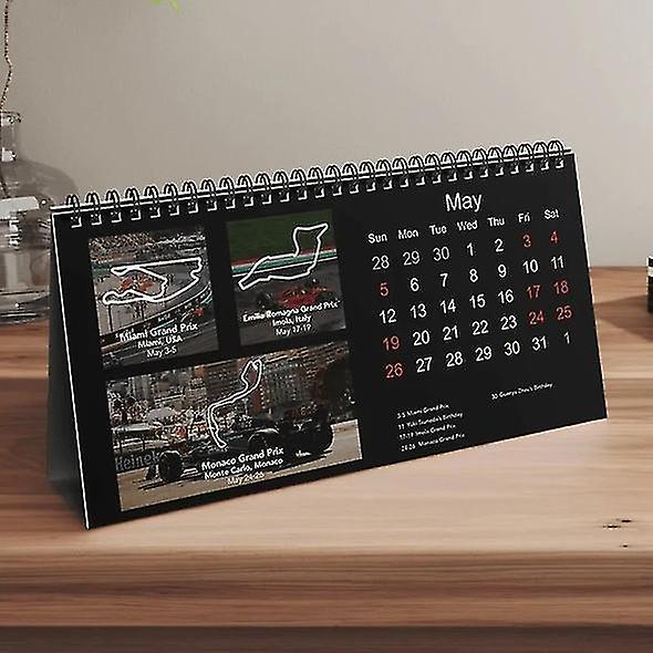 Der 2024 F 1 Schreibtischkalender DER 2024 FORMULA1 KALENDER A