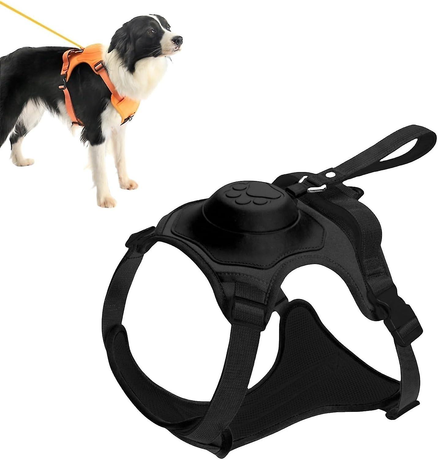 No-pull Harness For Medium Dogs With Built-in Retractable Leash, Duty Clip Harness, Breathable And Safe Dog Harness For Dogs 7-33kg