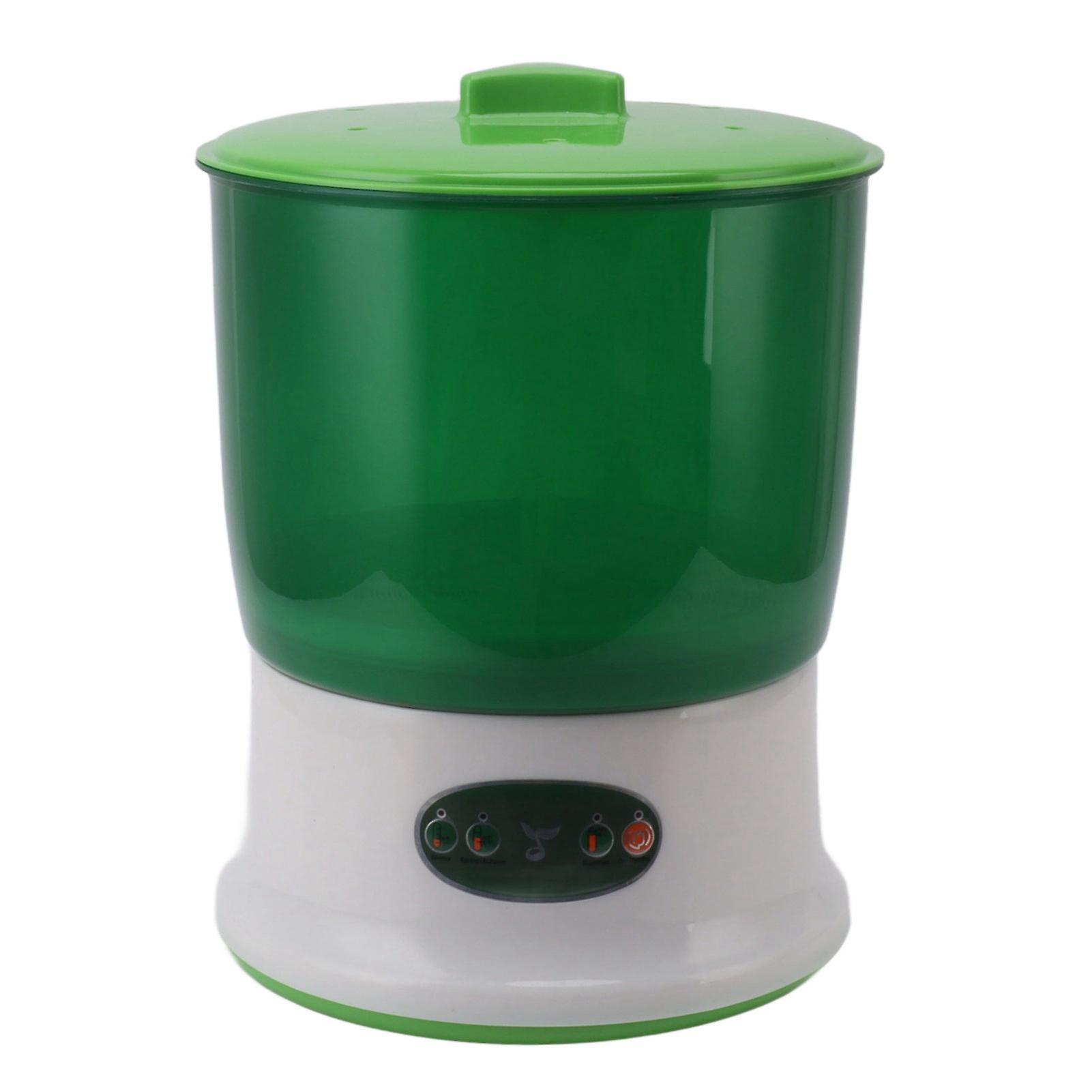 Bean Sprout Maker Intelligent Full Automatic 2 Layer Seed Sprouter Germination Machine for Home EU Plug 220V