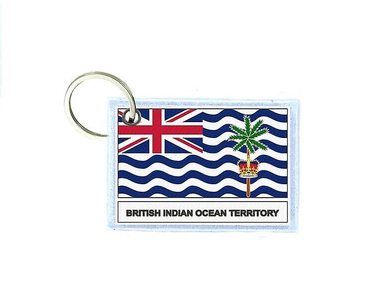 Key door keys double flag IO British territory Indian ocean