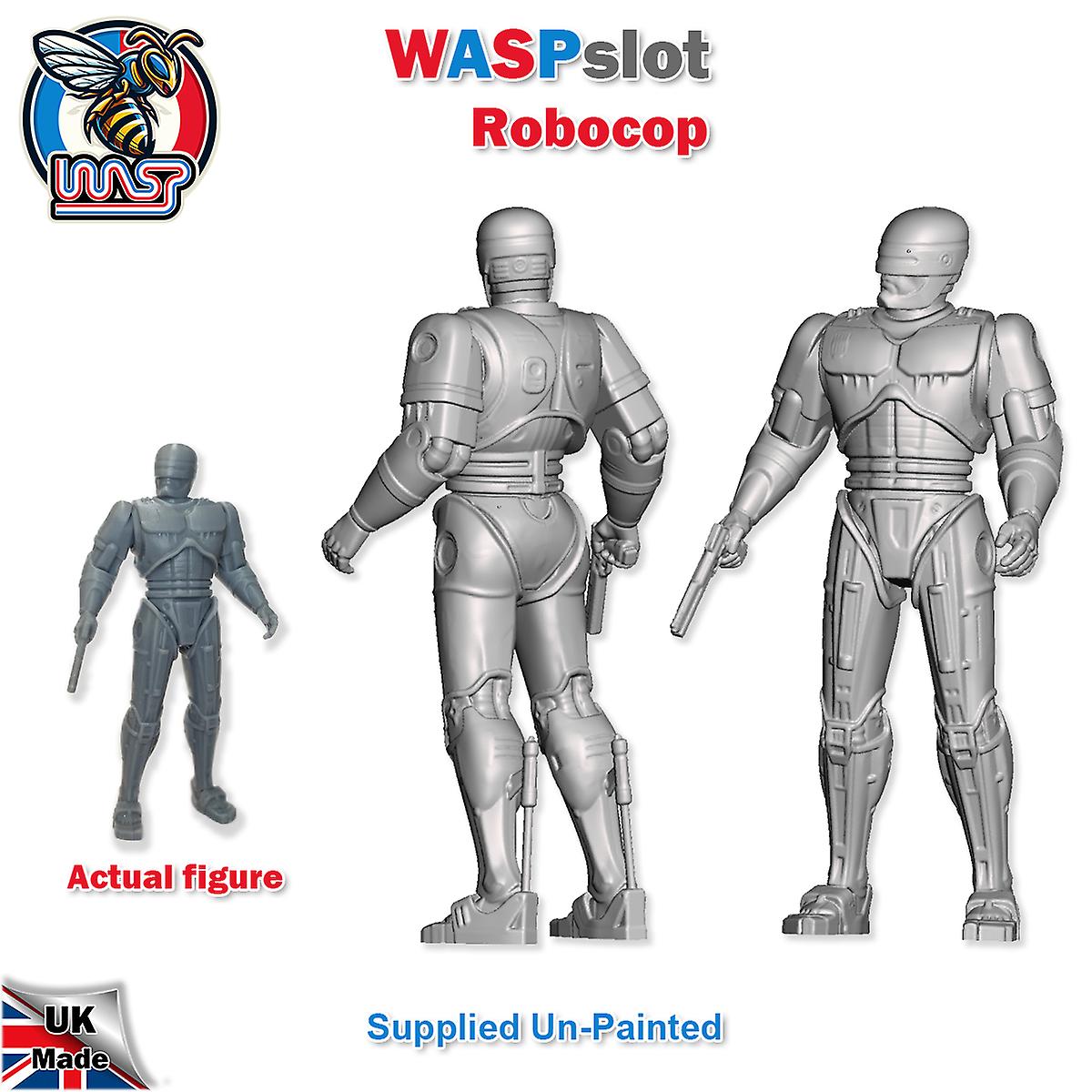 Robocop Unpainted Figure 1:18 Scale Wasp