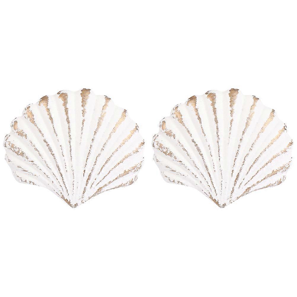 2PCS Ocean Theme Seashell Drawer Handle Household Decorative Door Drawer Pull