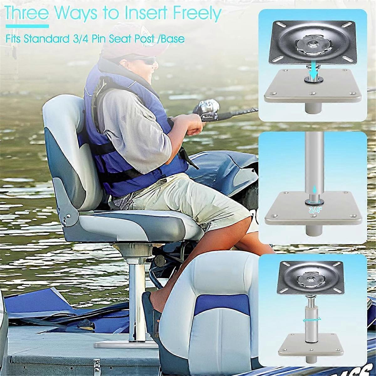 Boat Pedestal Seat Mount TOOVEM Heavy Duty Boat Seat Base (2-Pack