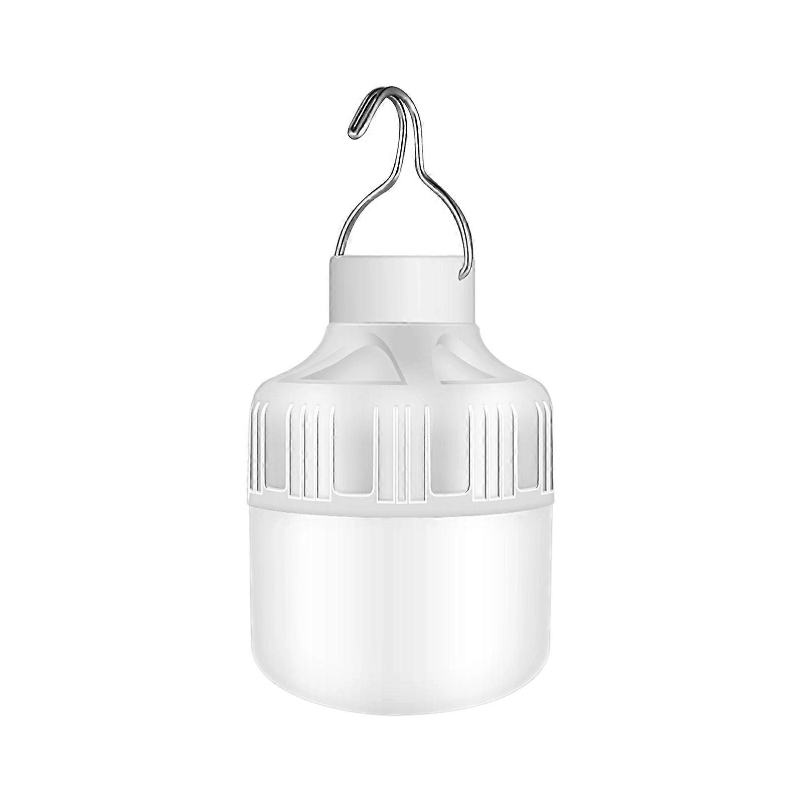 LED Rechargeable Light Bulb Super Bright High Lumens Energy-saving 3 Modes Flicker Free Outdoor Indoor LED Light Bulb