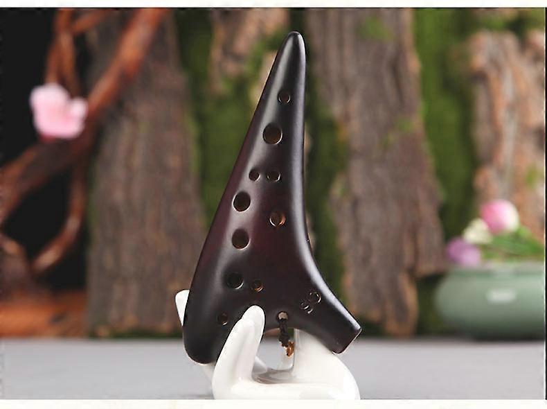 12-hole Ocarina Soprano C Tone Beginner Teaching Sound Quality Kid's Toy Musical Instruments With Bag