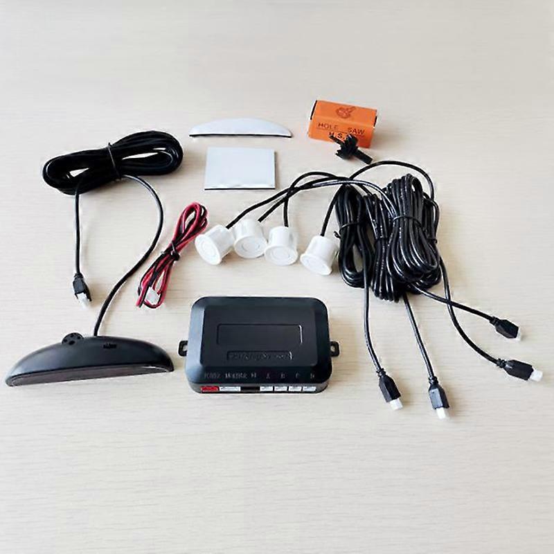 Car Parking And ReversingRadar Universal 4 Probe Reversing Radar Crescent Beeper Sensor