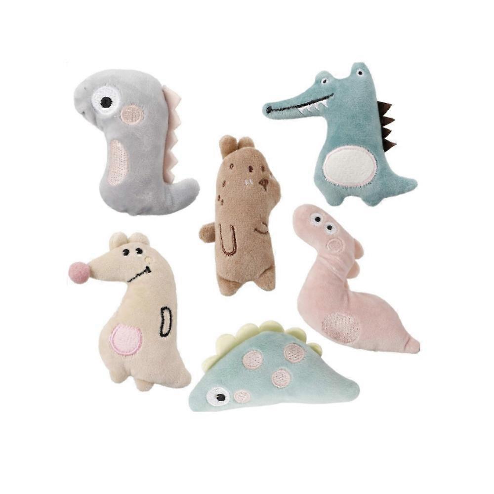 6x Catnip Toys Pet Cat Kitten Chew Toy Teeth Cleaning Interactive for Fun & Play