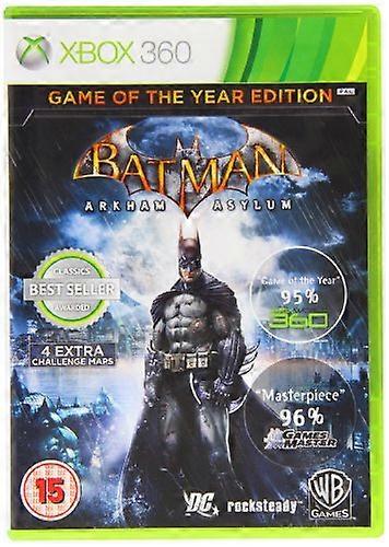 Batman Arkham Asylum - Game Of The Year Edition - Classic (XBOX 360) - PAL - New & Sealed