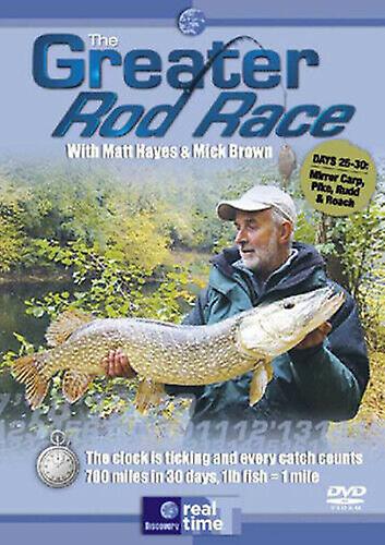 The Greater Rod Race Days 25-30 DVD (2007) Matt Hayes cert E Quality guaranteed - Region 2