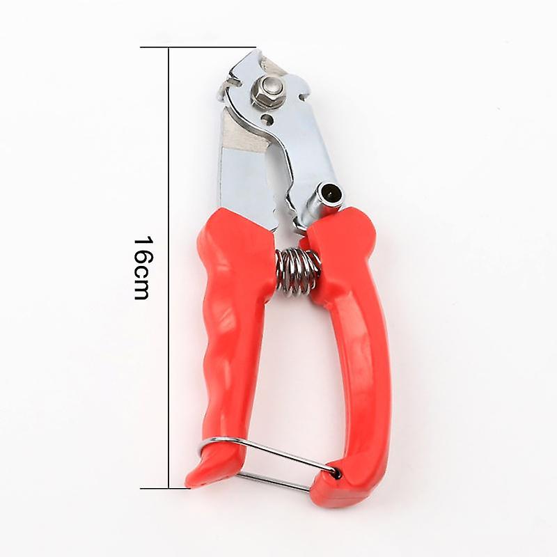 Paire De Ciseaux D'Électricien Rouge 13 Cm (5.25") - Pour Couper Et Dénuder Les Fils - Outil De Précision