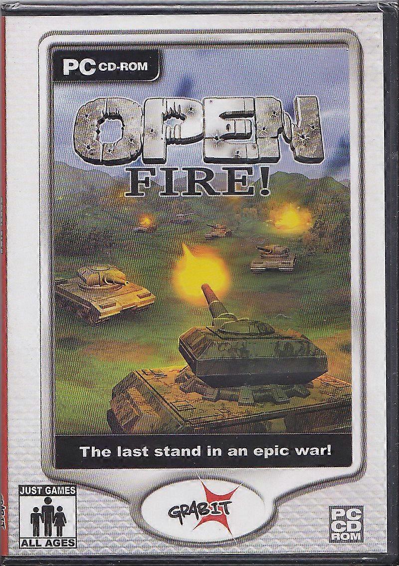Just Games Open Fire (PC CD) - New & Sealed