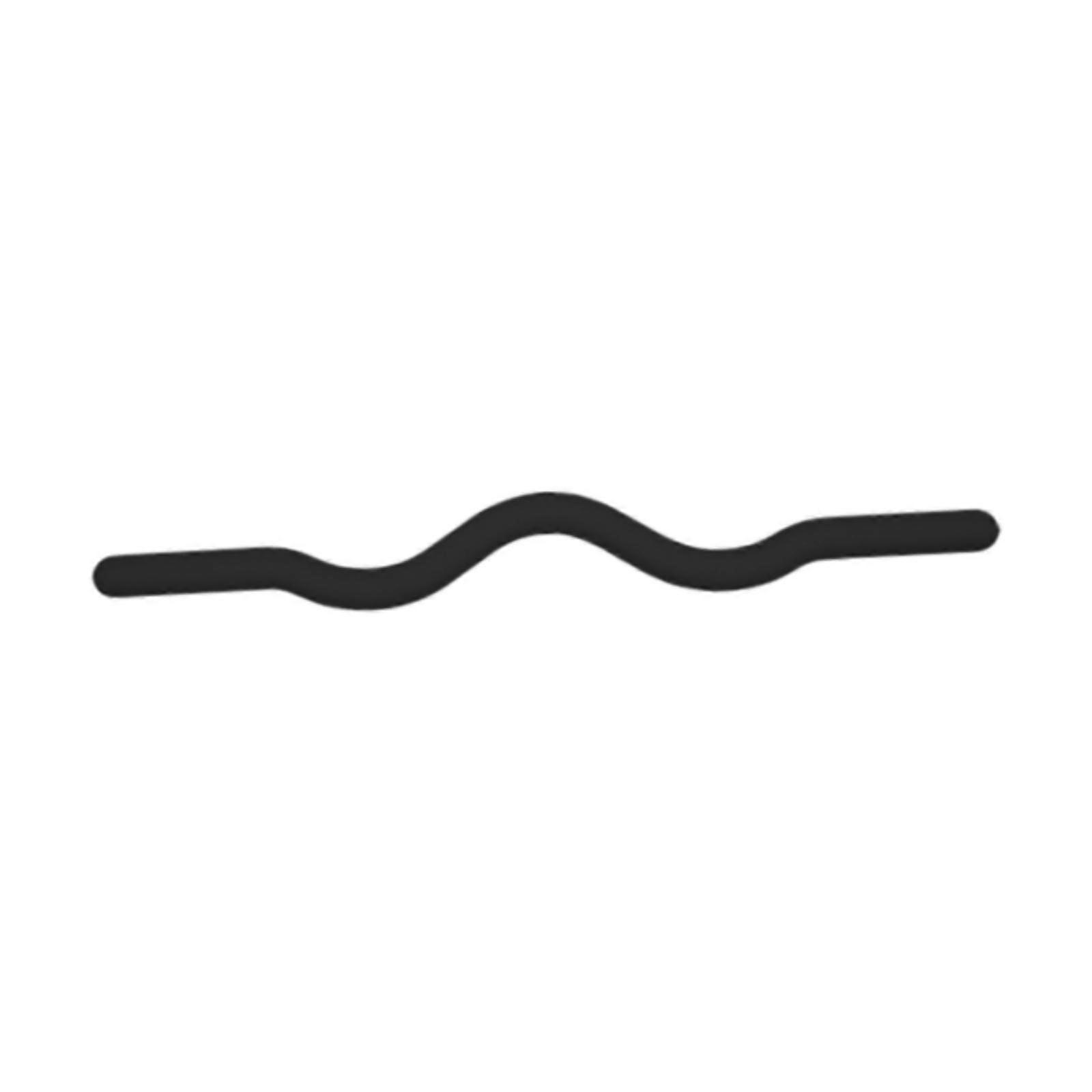 Curl Bar 25lb Tragende Ausrüstung Übung Curl Bar für Squat Press Lunge Schwarz