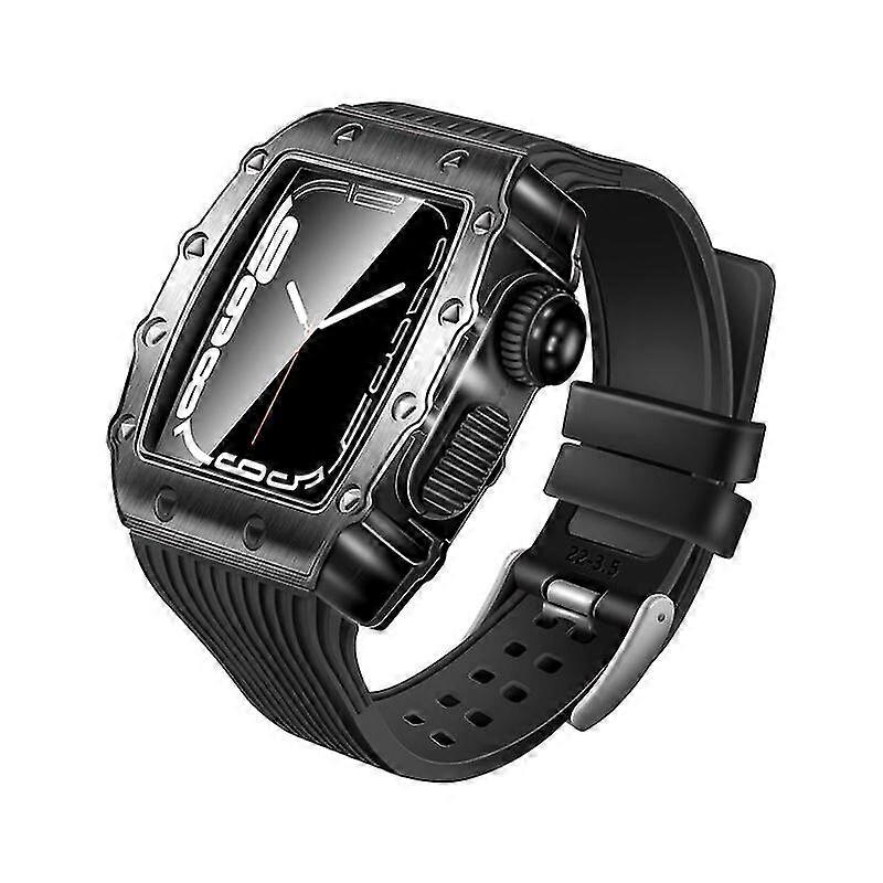 apple watch series including alloy protective case band silicone