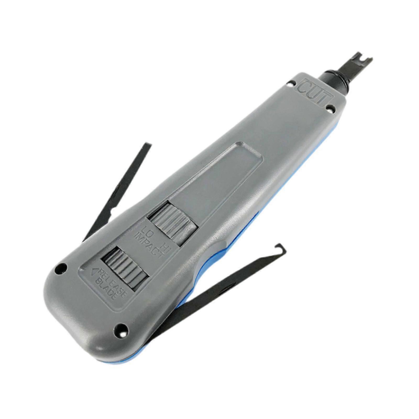 110/88 Type Punch Down Tool Network Cable Module Tool for LAN Network Module Gray