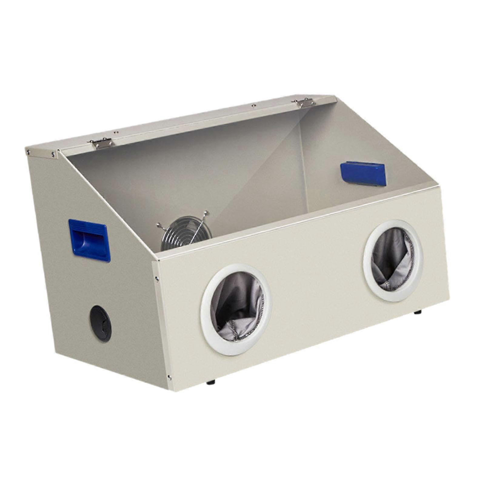 Grinding Dust Box with LED Portable Polishing Box for Polishing Work Sanding