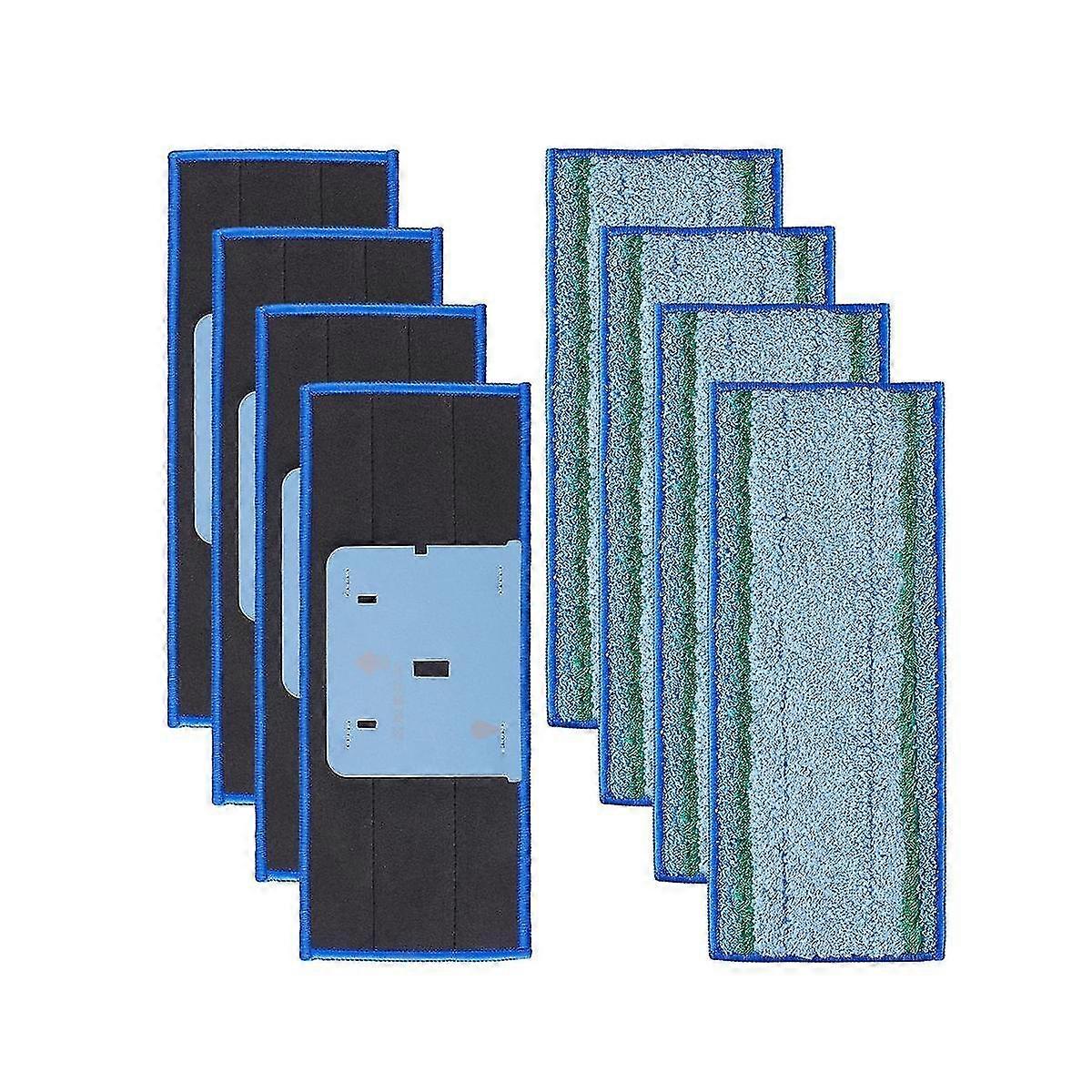 Replacement Mop Pad Compatible For M6 Robot Mop Accessories Washable Mop Cloth Pads